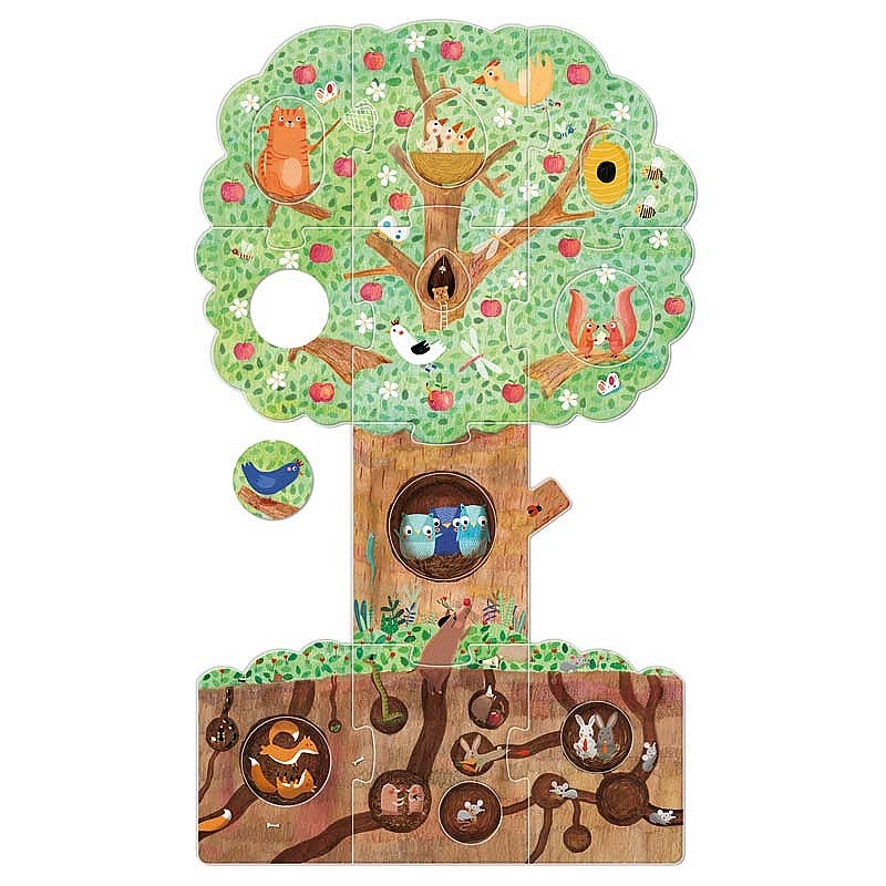 Puzzle 20 piezas Mon Petit Pommier de Londji - Aúpa Organics