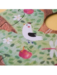 Puzzle 20 piezas Mon Petit Pommier de Londji - Aúpa Organics