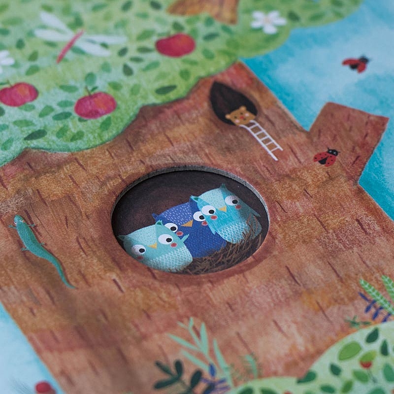 Puzzle 20 piezas Mon Petit Pommier de Londji - Aúpa Organics