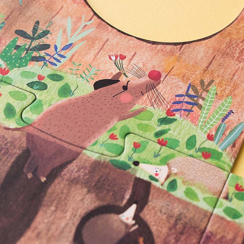 Puzzle 20 piezas Mon Petit Pommier de Londji - Aúpa Organics