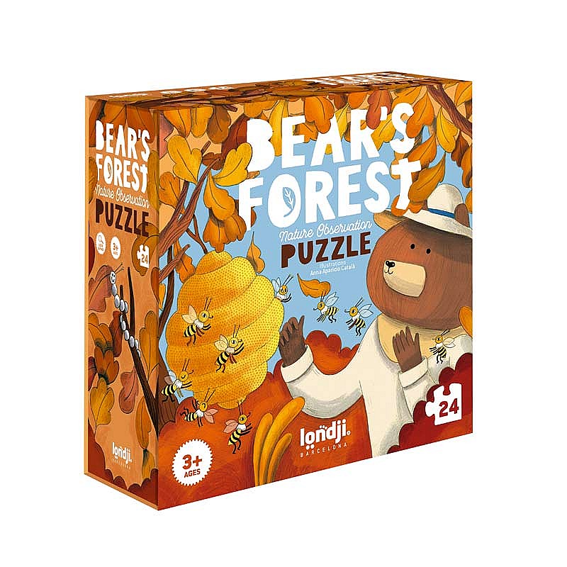 Puzzle 24 piezas Bear’s Forest - Londji Juego LJ_PZ585U
