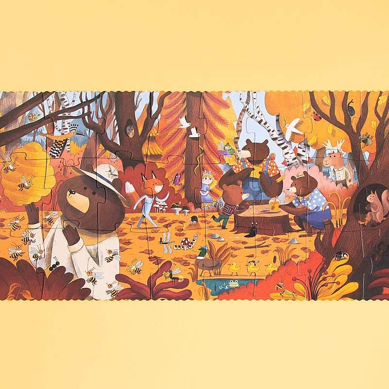 Puzzle 24 piezas Bear’s Forest de Londji - Aúpa Organics