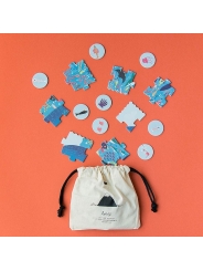 Puzzle de 24 piezas My Little Ocean de Londji de Bolsillo - Aúpa Organics