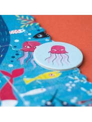 Puzzle de 24 piezas My Little Ocean de Londji de Bolsillo - Aúpa Organics