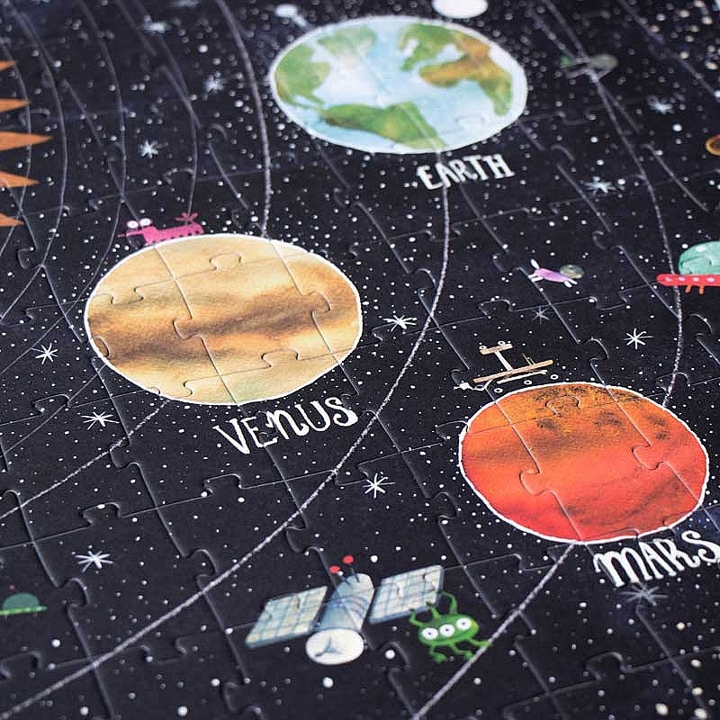 Puzzle de 200 piezas Discover the Planets de Londji - Aúpa Organics Puzzle de 200 piezas Discover the Planets de Londji - Aúpa Organics