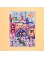 Puzzle reversible de 24 piezas Night & Day in Barcelona de Londji - Aúpa Organics