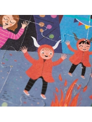 Puzzle reversible de 24 piezas Night & Day in Barcelona de Londji - Aúpa Organics