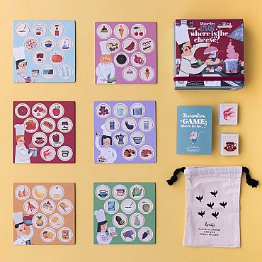 Where is the Cheese? Juego de Observación de bolsillo de Londji - Aúpa Organics