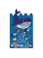 Pegatinas Removibles de Papel "Stickers Sea" de Londji - Aúpa Organics
