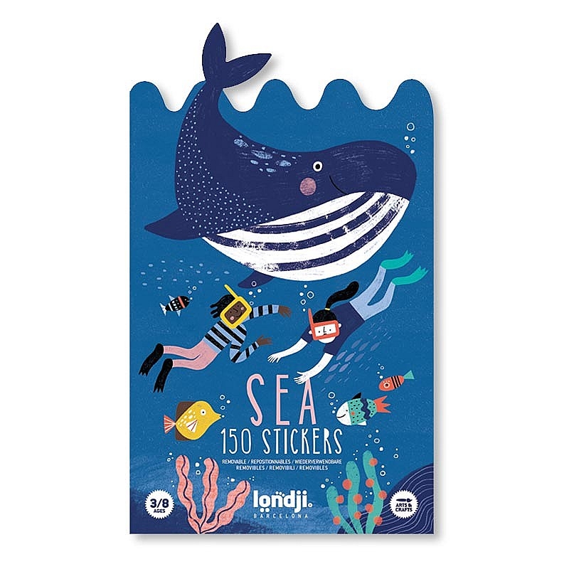 Pegatinas Removibles de Papel "Stickers Sea" de Londji - Aúpa Organics