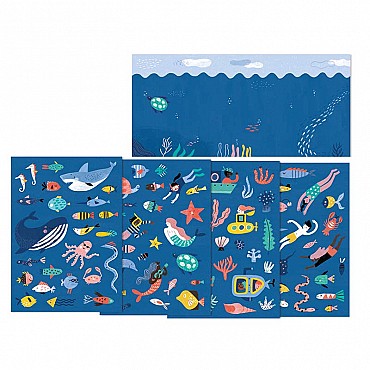 Pegatinas Removibles de Papel "Stickers Sea" de Londji - Aúpa Organics