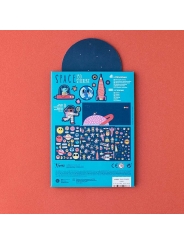 Pegatinas Removibles de Papel "Stickers Space" de Londji - Aúpa Organics