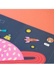 Pegatinas Removibles de Papel "Stickers Space" de Londji - Aúpa Organics