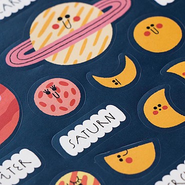 Pegatinas Removibles de Papel "Stickers Space" de Londji - Aúpa Organics