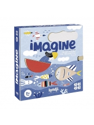 4 Puzzles de 3 piezas Imagine de Londji - Aúpa Organics