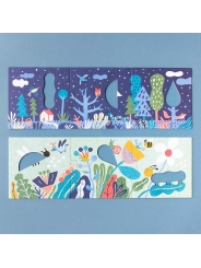 4 Puzzles de 3 piezas Imagine de Londji - Aúpa Organics