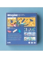 4 Puzzles de 3 piezas Imagine de Londji - Aúpa Organics