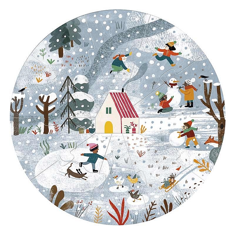 4 Puzzles de 10 piezas A home for nature de Londji - Aúpa Organics