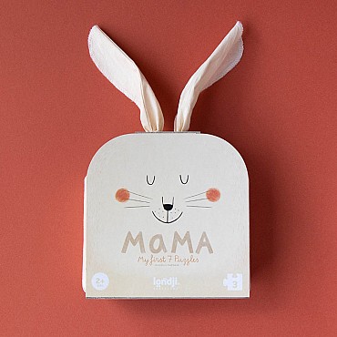 7 Puzzles de 3 piezas Mama de Londji - Aúpa Organics