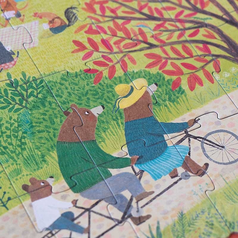 Puzzle de 100 piezas Once upon a time de Londji - Aúpa Organics