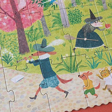 Puzzle de 100 piezas Once upon a time de Londji - Aúpa Organics