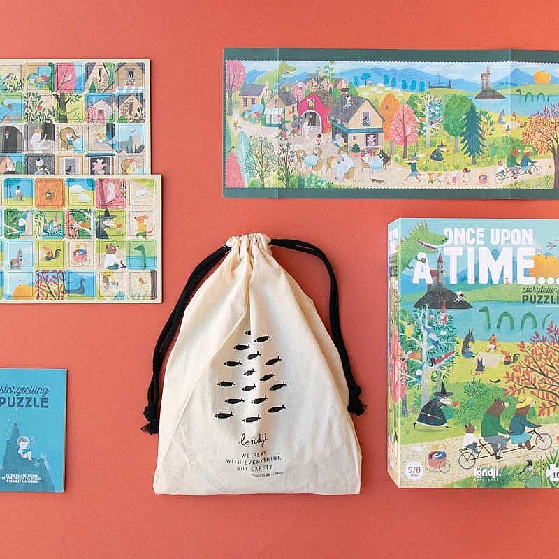 Puzzle de 100 piezas Once upon a time de Londji - Aúpa Organics