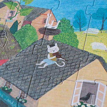 Puzzle de 100 piezas Once upon a time de Londji - Aúpa Organics