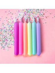 Caja de 6 Velas Pastell Babies para el Anillo de Celebraciones Waldorf - Aúpa Organics
