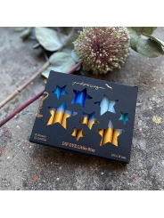 Caja de 10 Velas Aqua Stars para el Anillo de Celebraciones Waldorf - Aúpa Organics