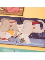 10 Puzzles progressivos Penguins de Londji - Aúpa Organics