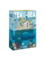 Puzzle de 100 piezas Tea By the Sea de Londji - Aúpa Organics