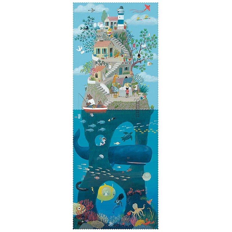 Puzzle de 100 piezas Tea By the Sea de Londji - Aúpa Organics