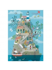 Puzzle de 100 piezas Tea By the Sea de Londji - Aúpa Organics