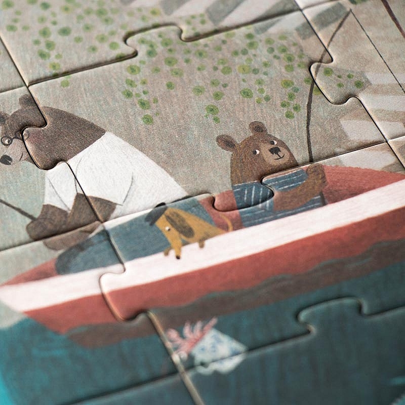 Puzzle de 100 piezas Tea By the Sea de Londji - Aúpa Organics