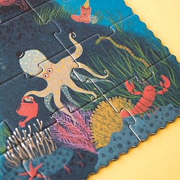 Puzzle de 100 piezas Tea By the Sea de Londji - Aúpa Organics