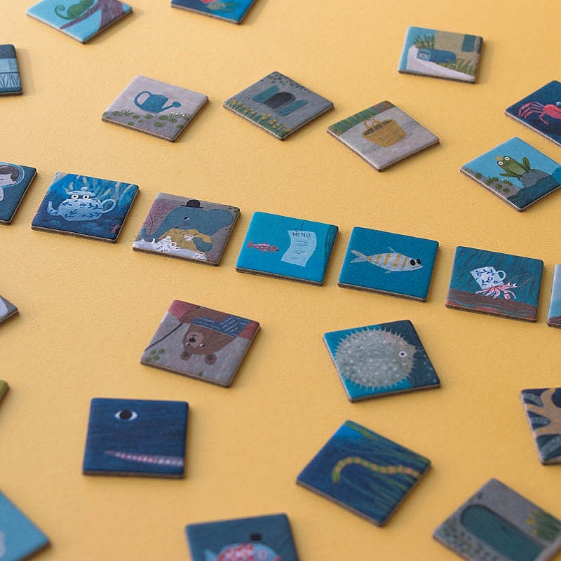 Puzzle de 100 piezas Tea By the Sea de Londji - Aúpa Organics