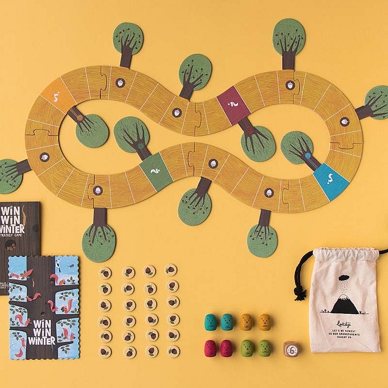 Win Win Winter. Juego de Estrategia de Londji - Aúpa Organics