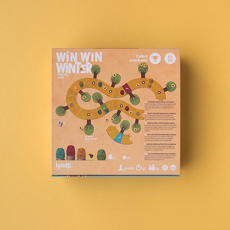 Win Win Winter. Juego de Estrategia de Londji - Aúpa Organics