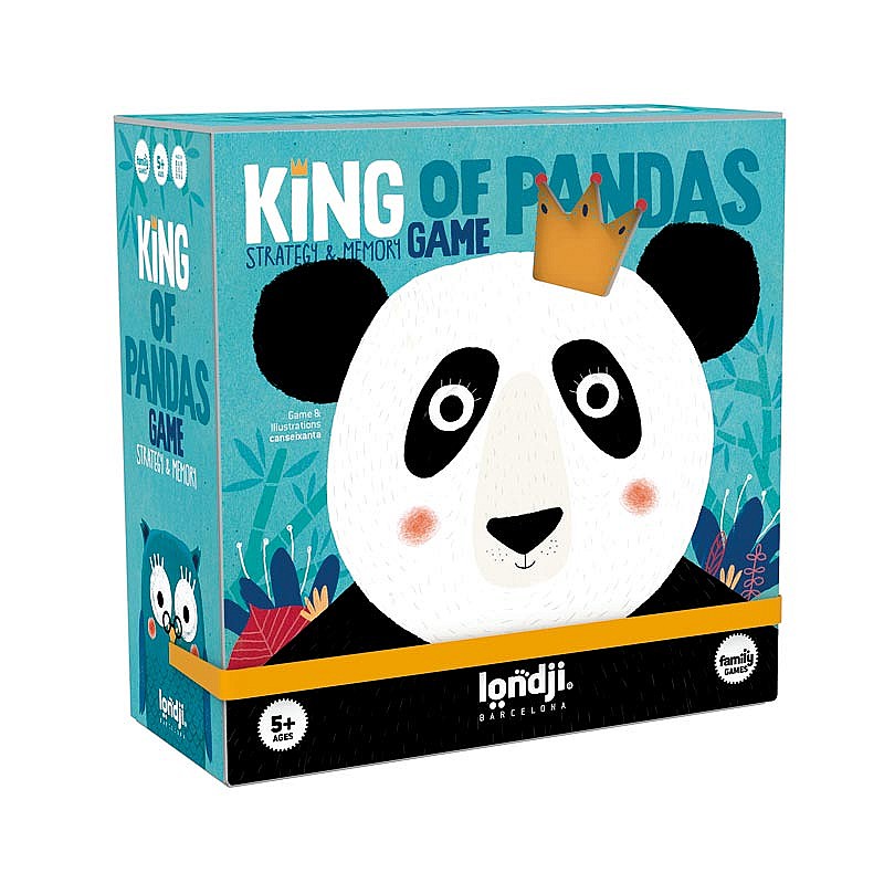 King of Pandas. Juego de Memoria - Londji Juego LJ_FG022U
