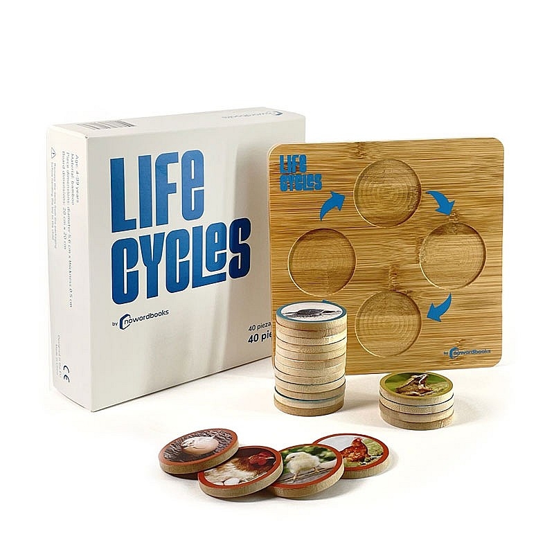 Puzzle los Ciclos de la Vida de Nowordbooks - Aúpa Organics Puzzle los Ciclos de la Vida de Nowordbooks - Aúpa Organics