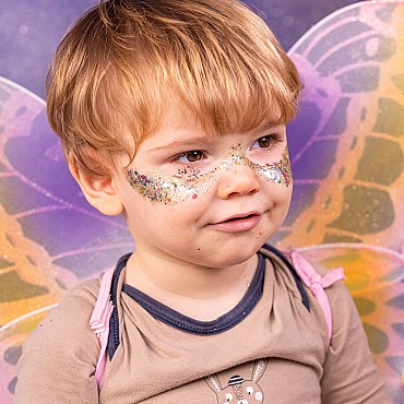 Purpurina Biodegradable Maquillaje Infantil - Aúpa Organics