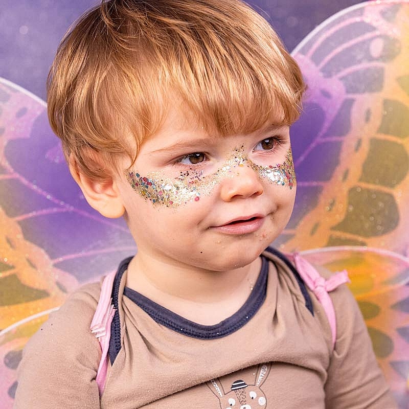 Purpurina Biodegradable Maquillaje Infantil - Aúpa Organics