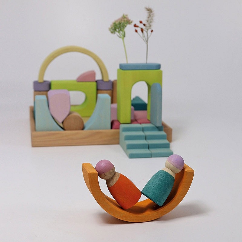 Juego de Construcción "En la Nube" de Grimm's - Aúpa Organics