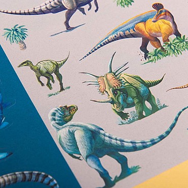 Pegatinas Removibles de Papel "Stickers Dinos" de Londji - Aúpa Organics