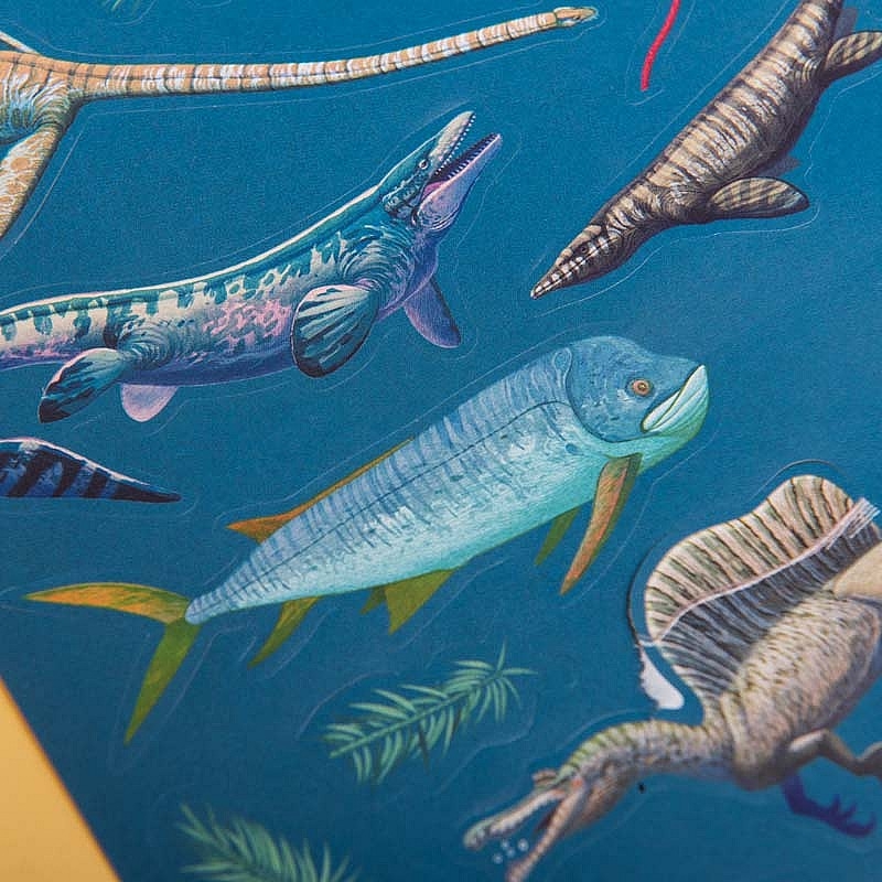 Pegatinas Removibles de Papel "Stickers Dinos" de Londji - Aúpa Organics