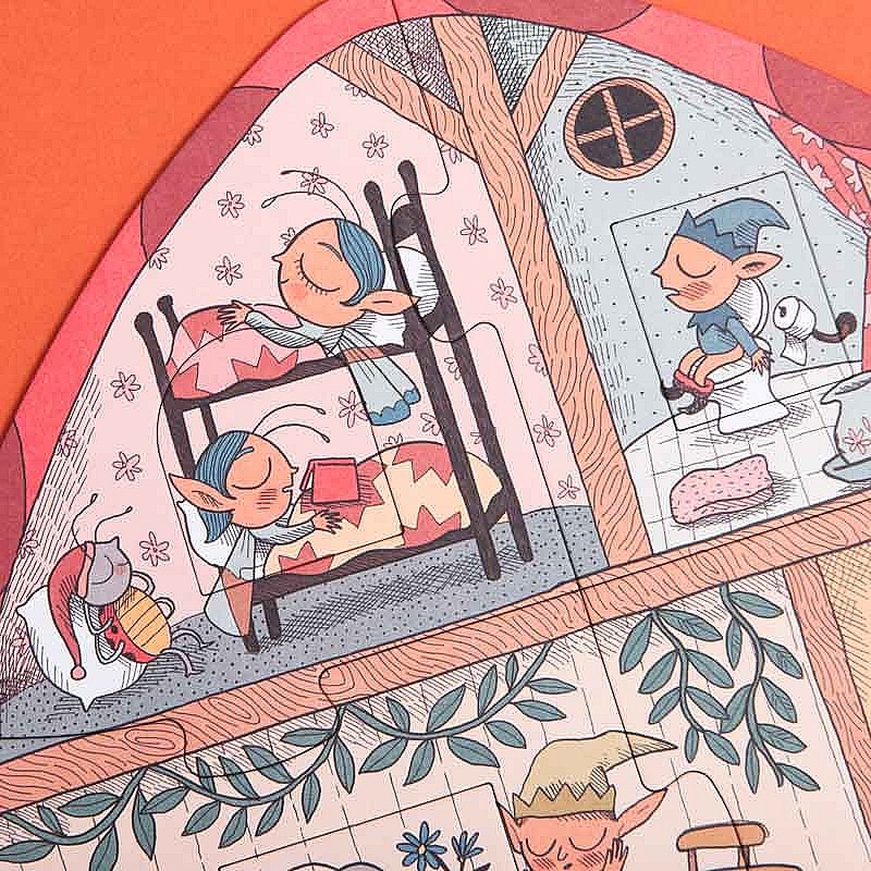 Puzzle 18 piezas Sweet Dreams de Londji - Aúpa Organics