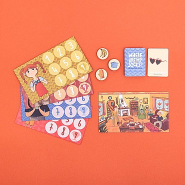 Where are my socks? Juego de Observación de Londji - Aúpa Organics