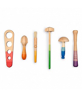 Tools, Herramientas de Madera - Grapat Juego GRA_24259