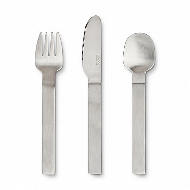 Pack 3 Cubiertos de Acero Inoxidable Liewood - Aúpa Organics