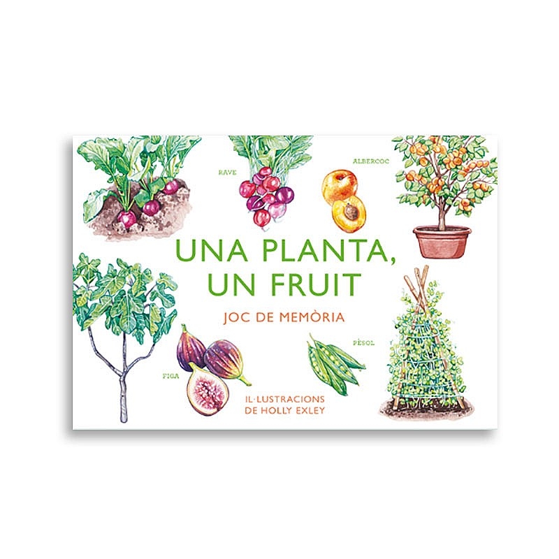 Juego de Cartas Una planta un fruto Editorial MTM - Aúpa Organics